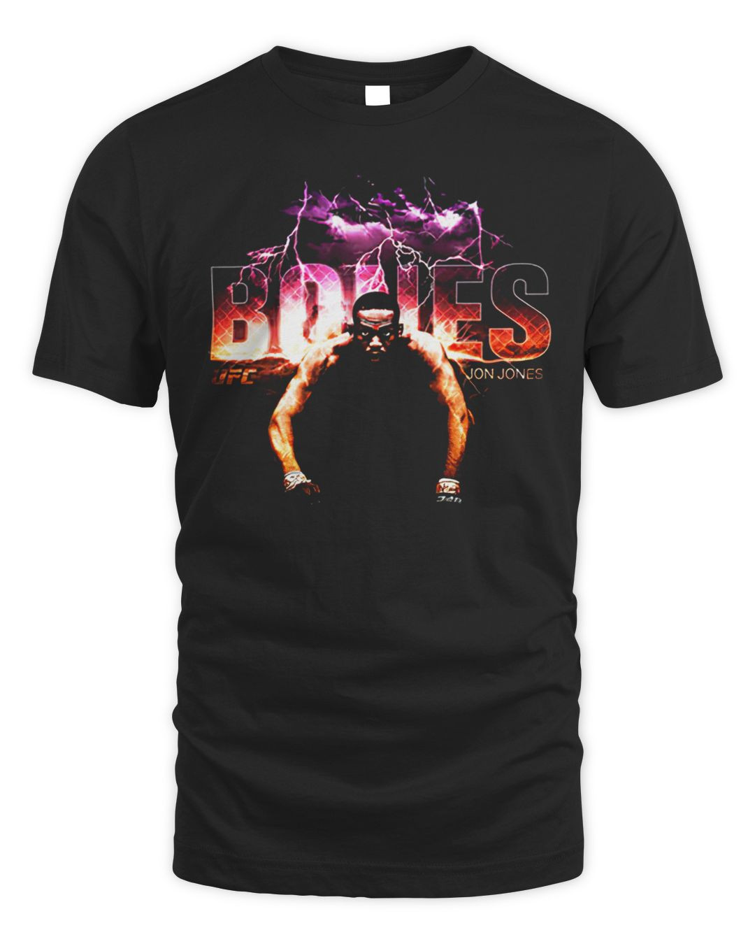 Jon Jones Merch Bones Electrifying Graphic Shirt