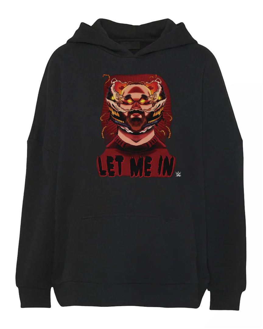Legend Bray Wyatt The Fiend Wrestler Let Me In Hoodie Black