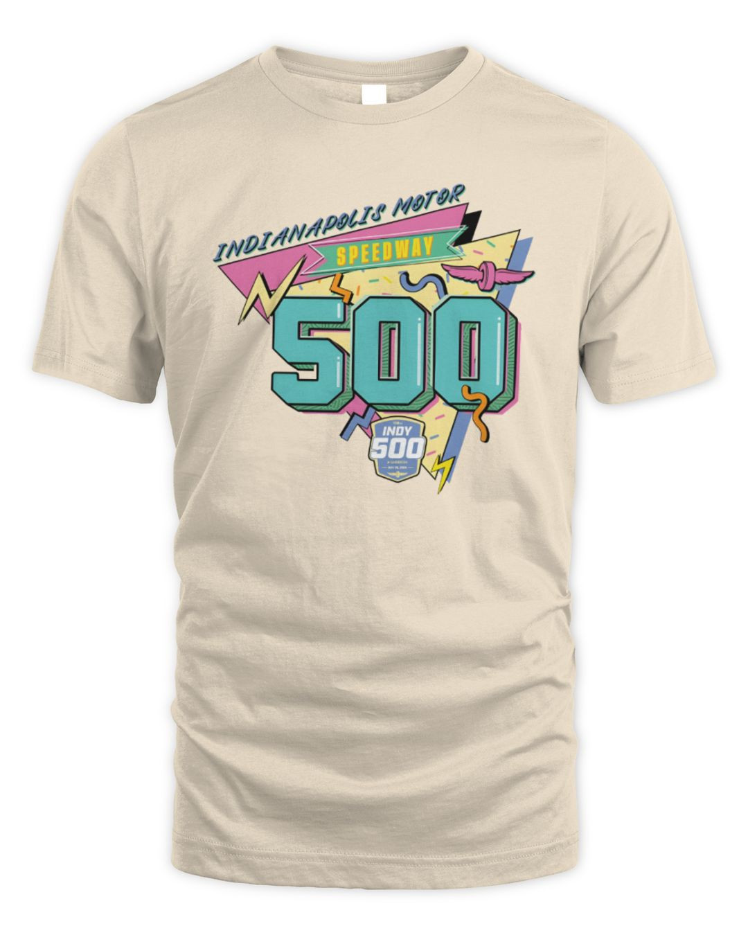 Ims Shop 2024 Indy 500 '90s Official Sand Hoodie