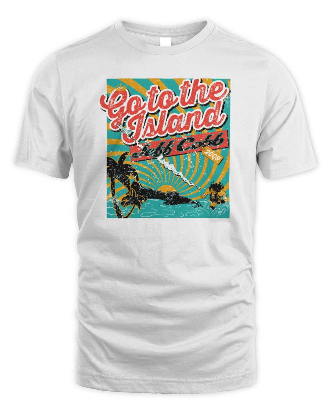 Jeff Cobb Merch Go To The Island T-shirt