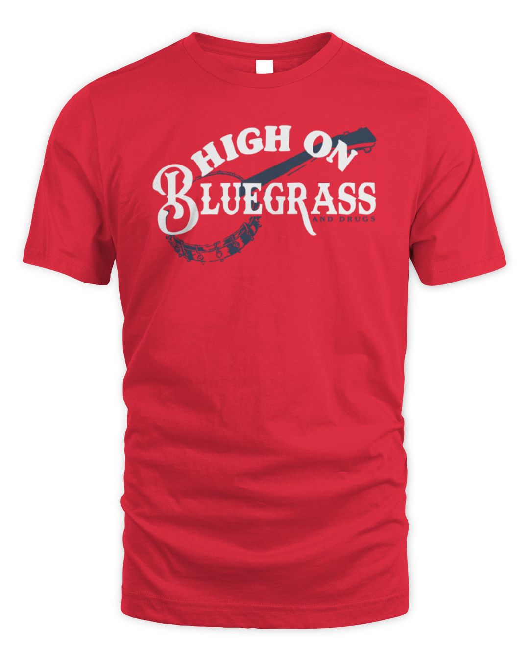 Kentucky High On Bluegrass And Drugs Tee