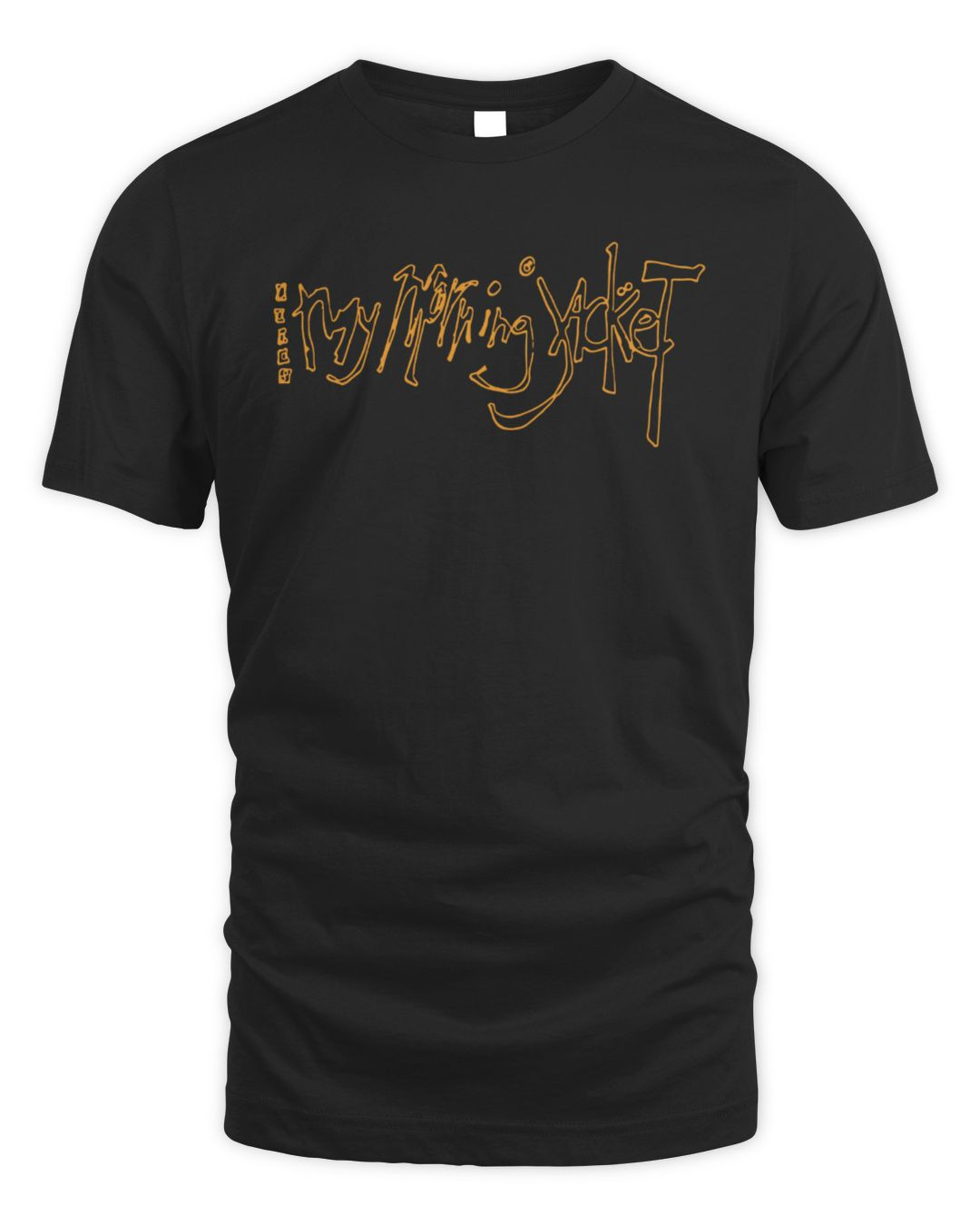 My Morning Jacket Merch Jim's Handwriting T-shirt Black
