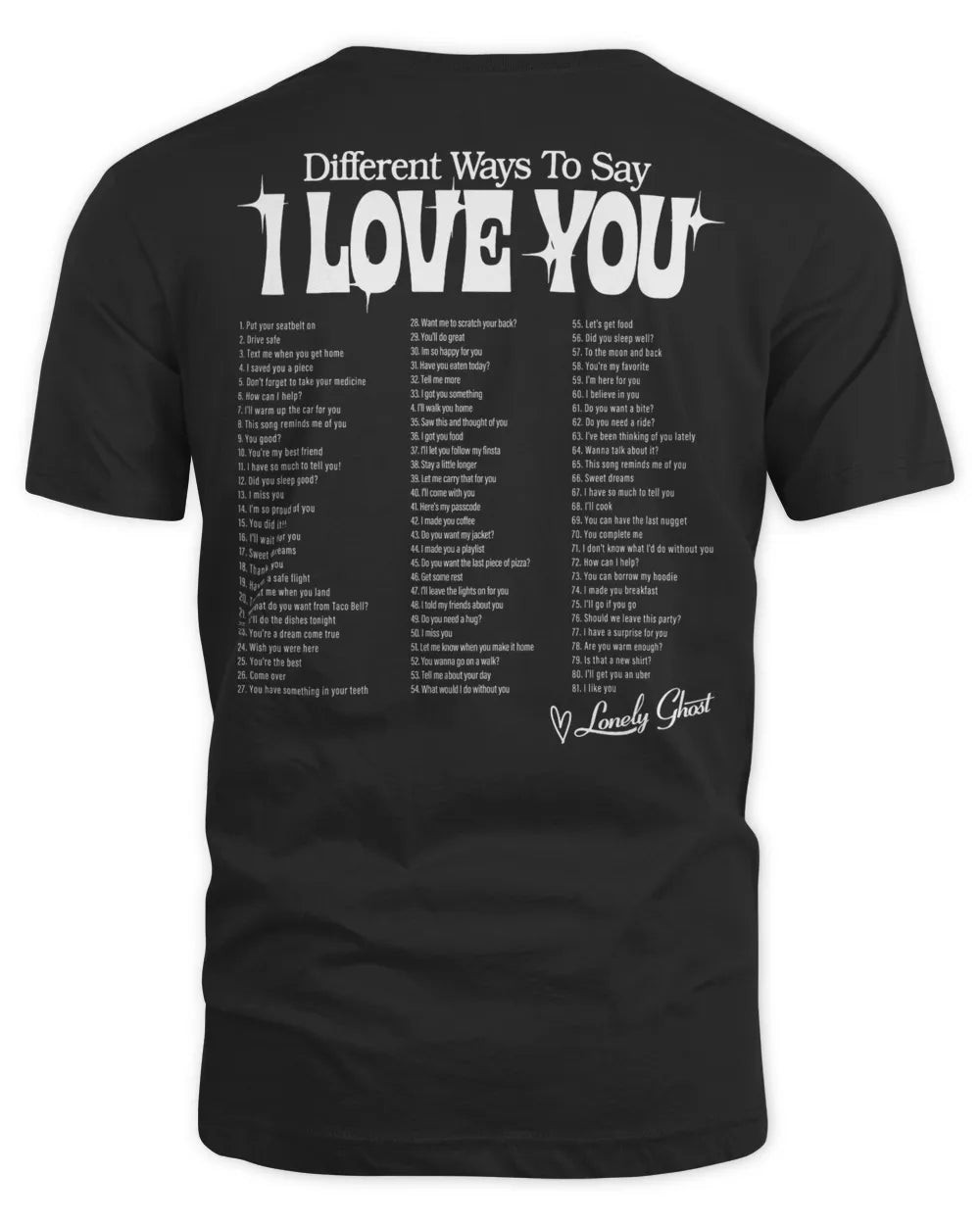 Lonely Ghost Merch Go For A Walk Shirt