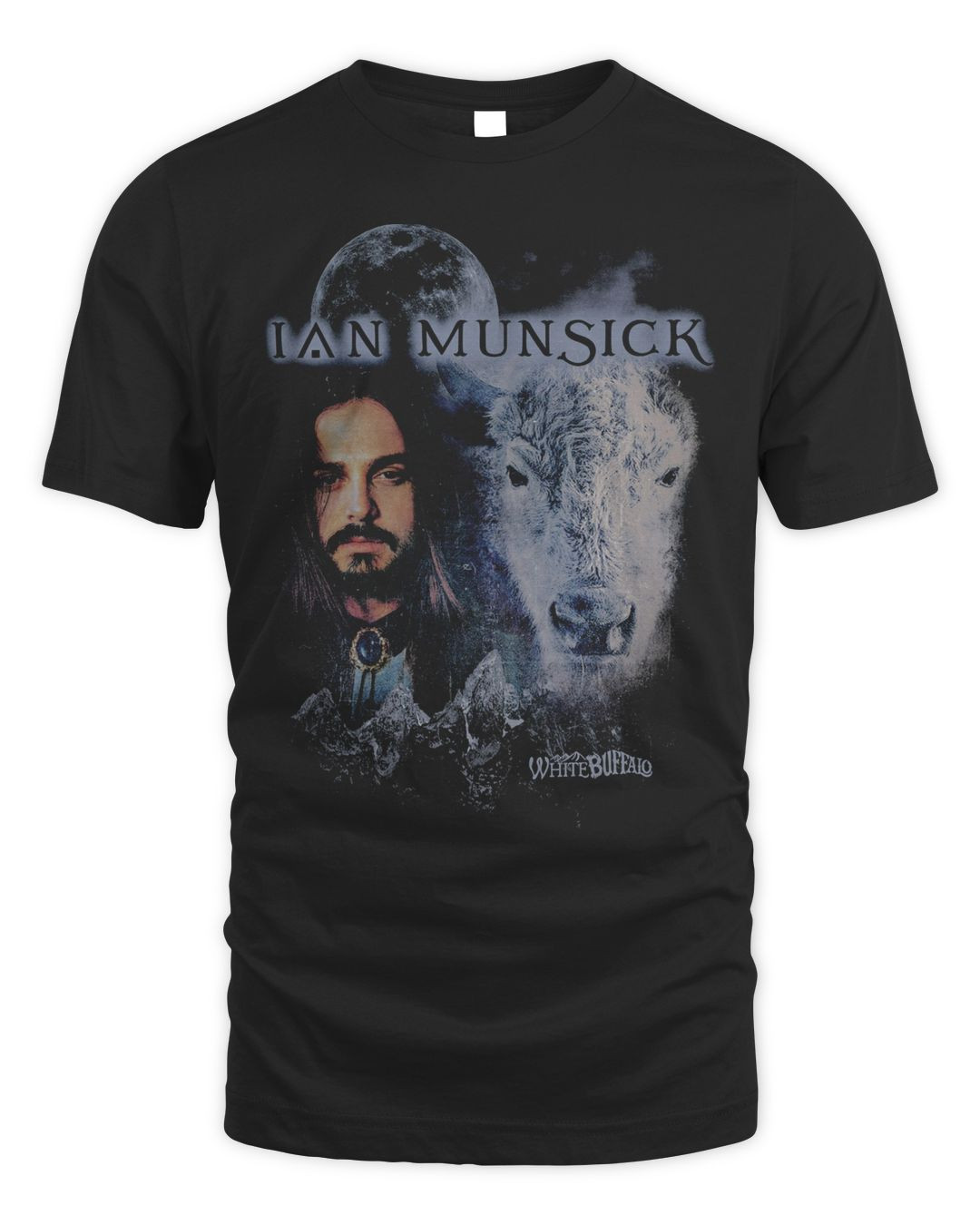 Ian Munsick Merch White Buffalo Shirt
