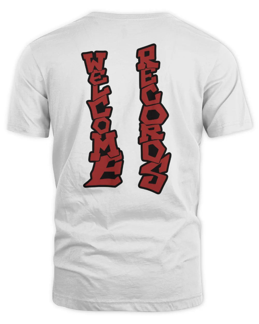 Kayzo Merch Welcome Records Blood Red Logo Hoodie White