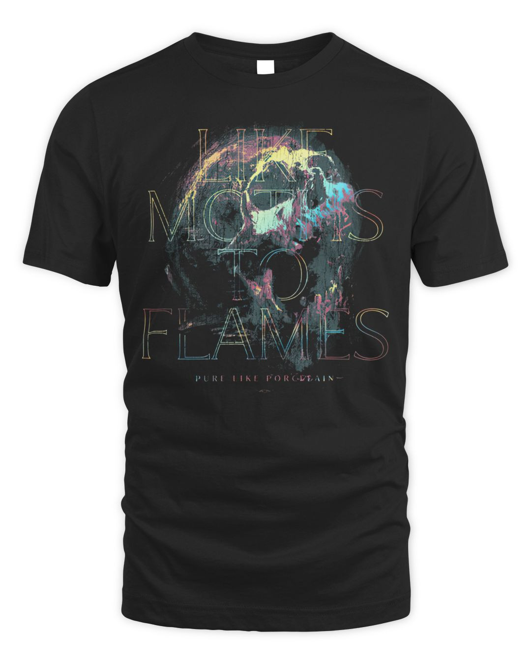 Like Moths To Flames Merch Pure Like Porcelain T-shirt