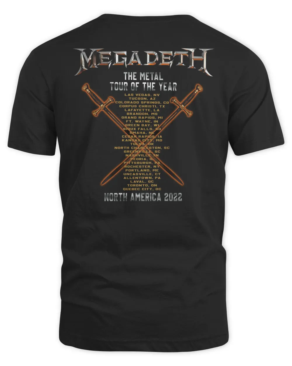 Megadeth Merch The Sick, The Dying... And The Dead Itin Shirt