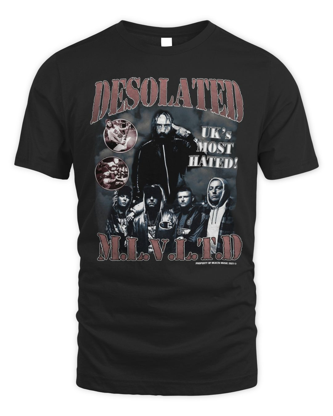 Malevolence Merch Desolated Most Hated Shirt