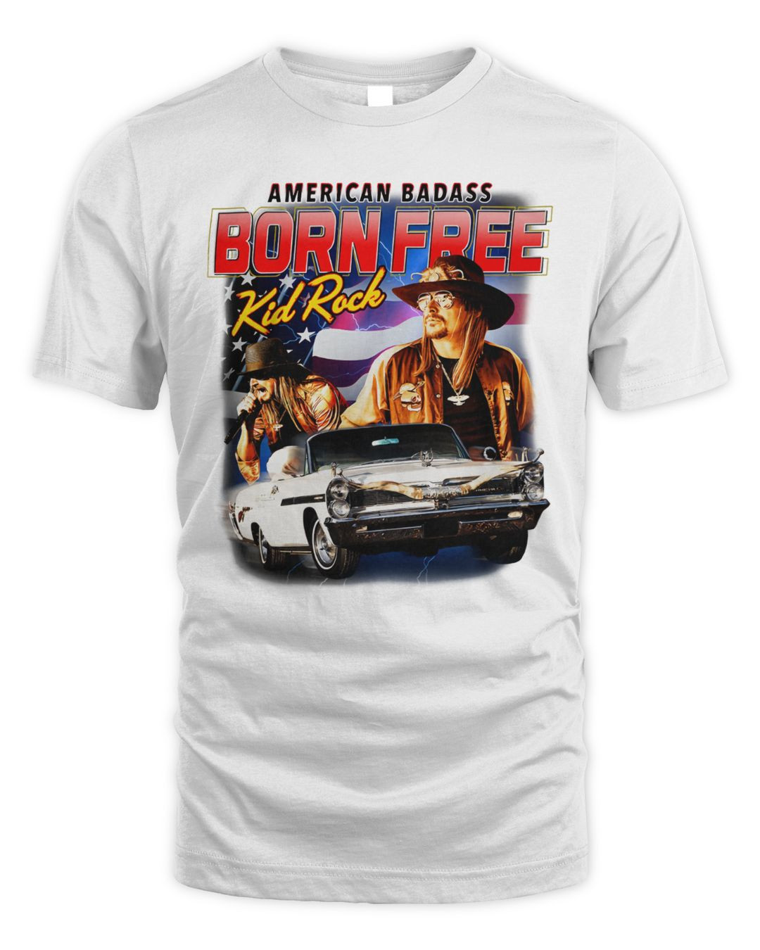 Kid Rock Merchandise Born Free Shirt