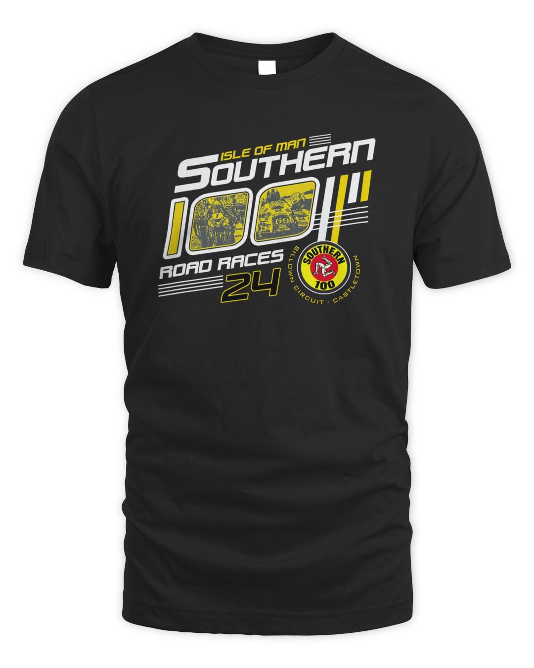 Mountain Course 2024 Southern 100 Black T-shirt