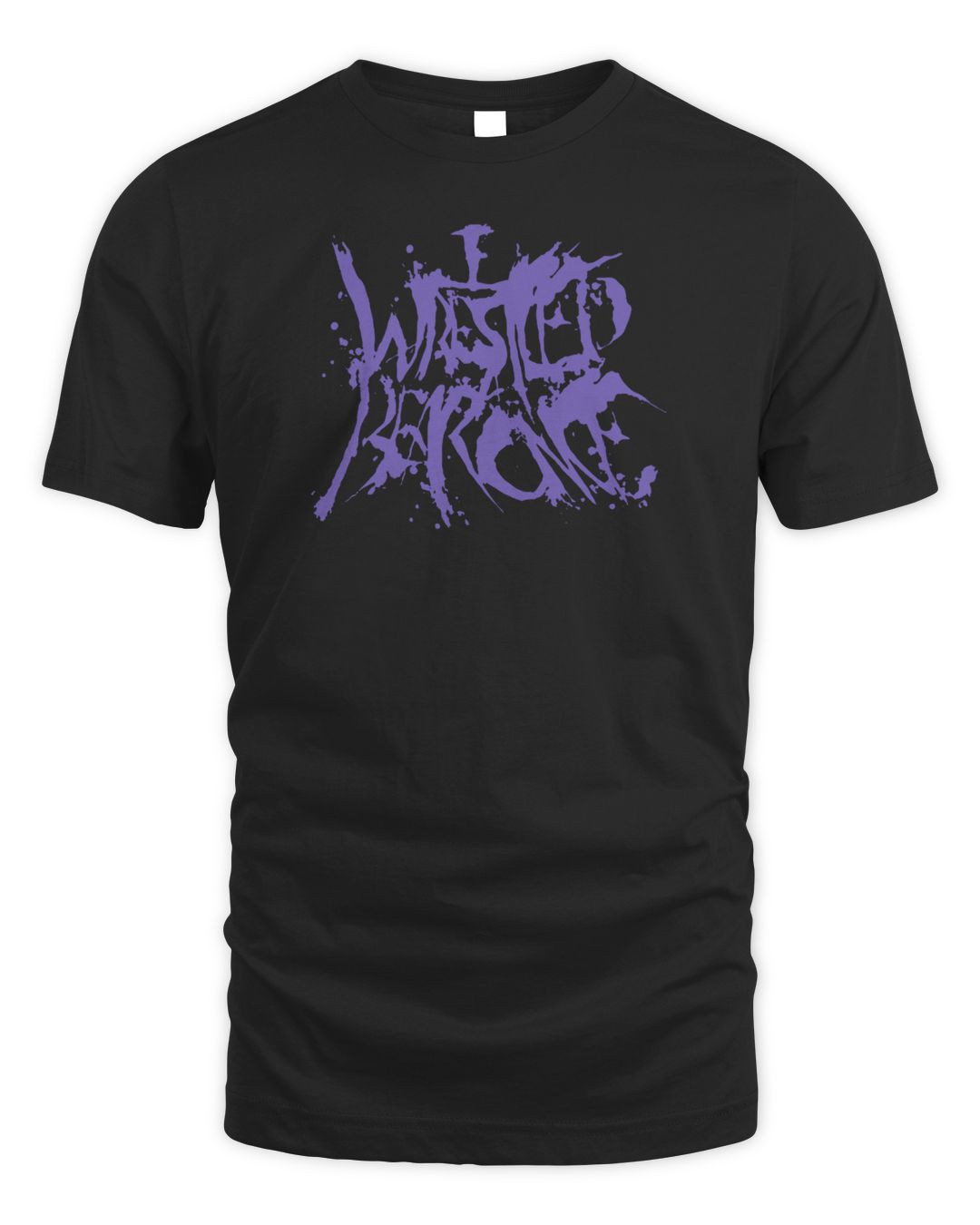 Iwrestledabearonce Merch Purple Logo Shirt
