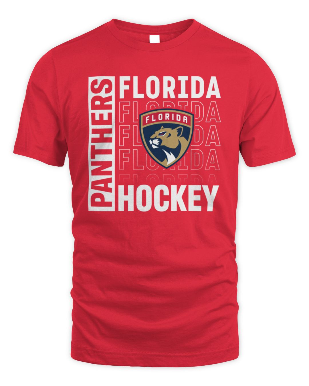 Lorida Panthers Hockey Repeat Red T-shirt