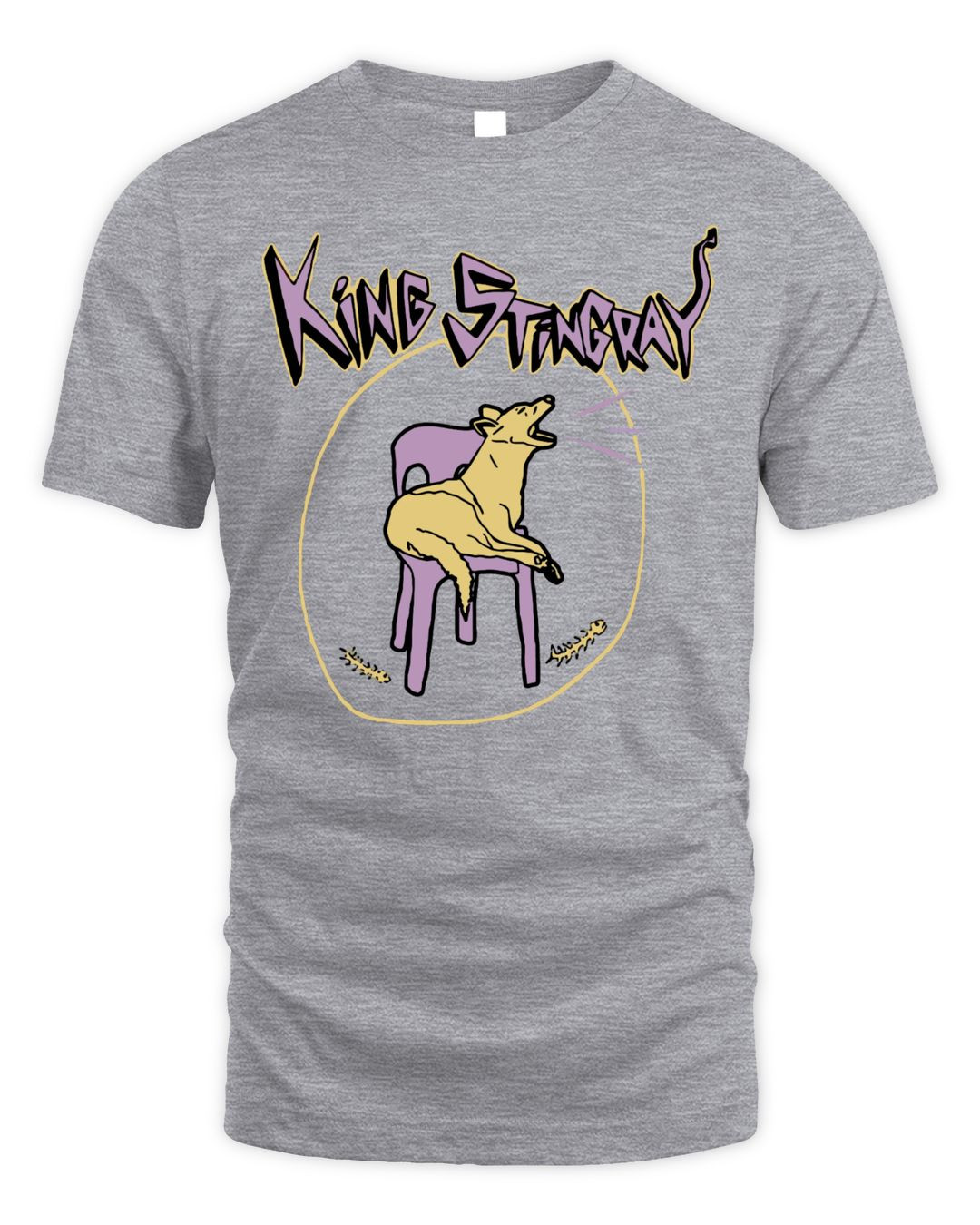 King Stingray Merch Dog On Chair Shirt
