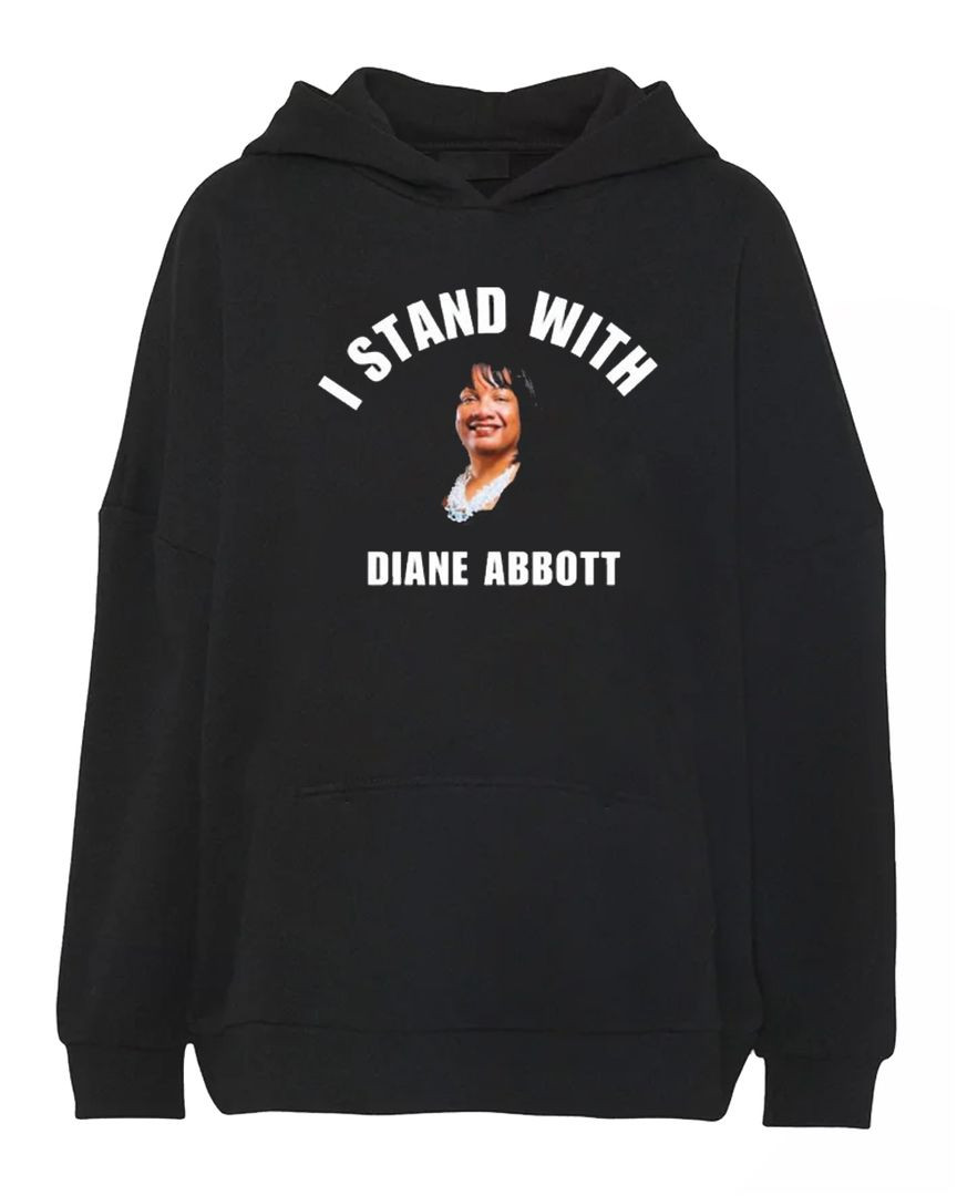 I Stand With Diane Abbott Hoodie Black