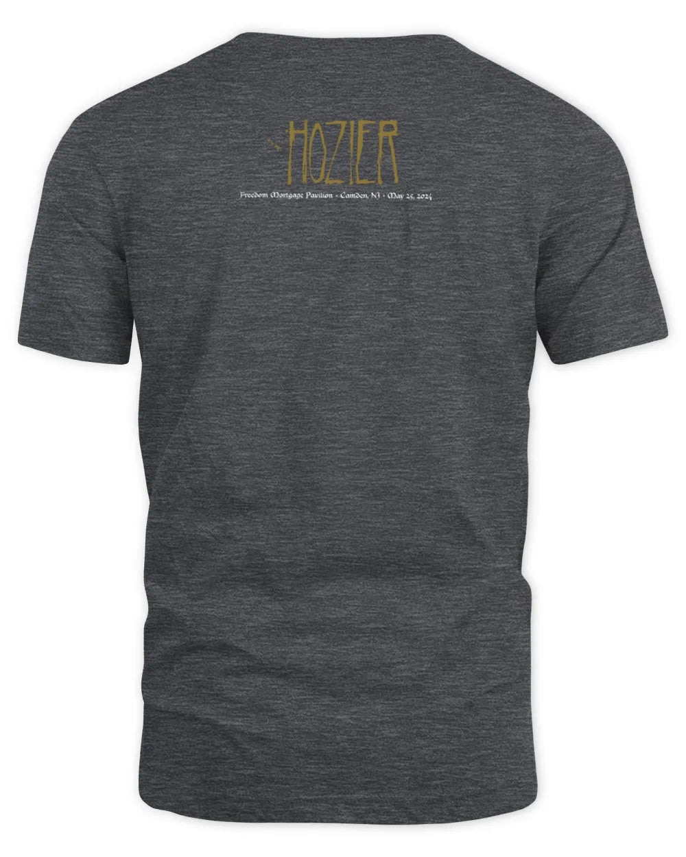 Hozier Merch May 25 2024 Camden Show Shirt Black