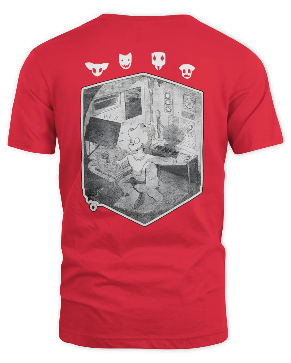 Jhariah Merch Jhariah Clare Red Studio Hoodie