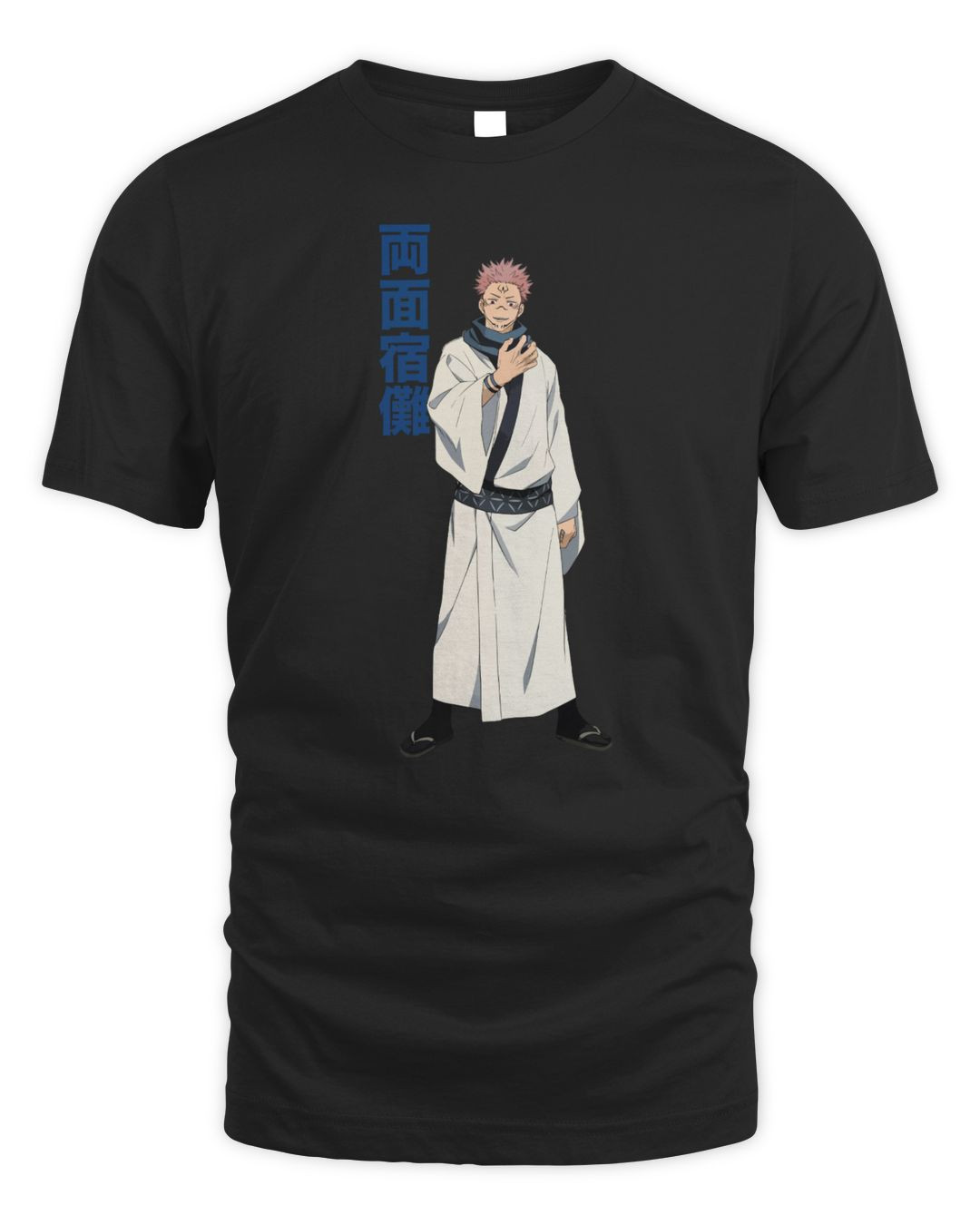 Jujutsu Kaisen Merch Sukuna Kanji Shirt