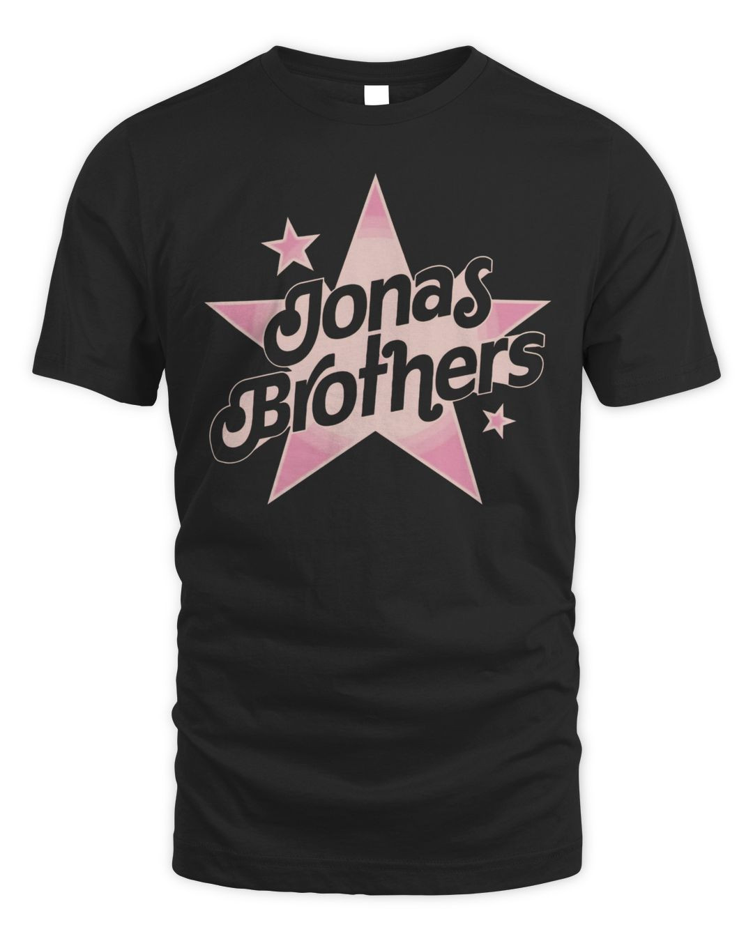 Jonas Brothers Merch Pink Stars Shirt