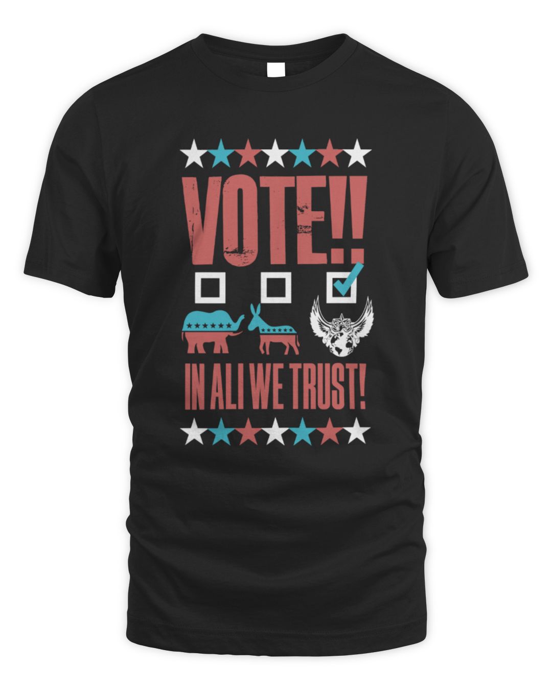 Mustafa Ali Vote Ali T Shirt