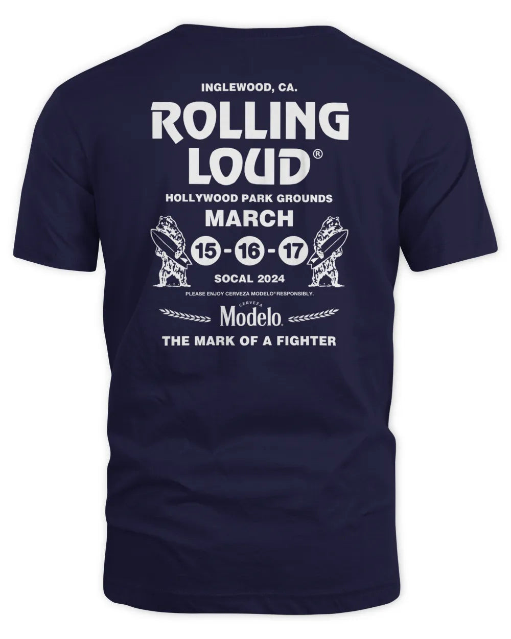 Modelo X Rl La 24 Off-ramp Navy Tee Shirt