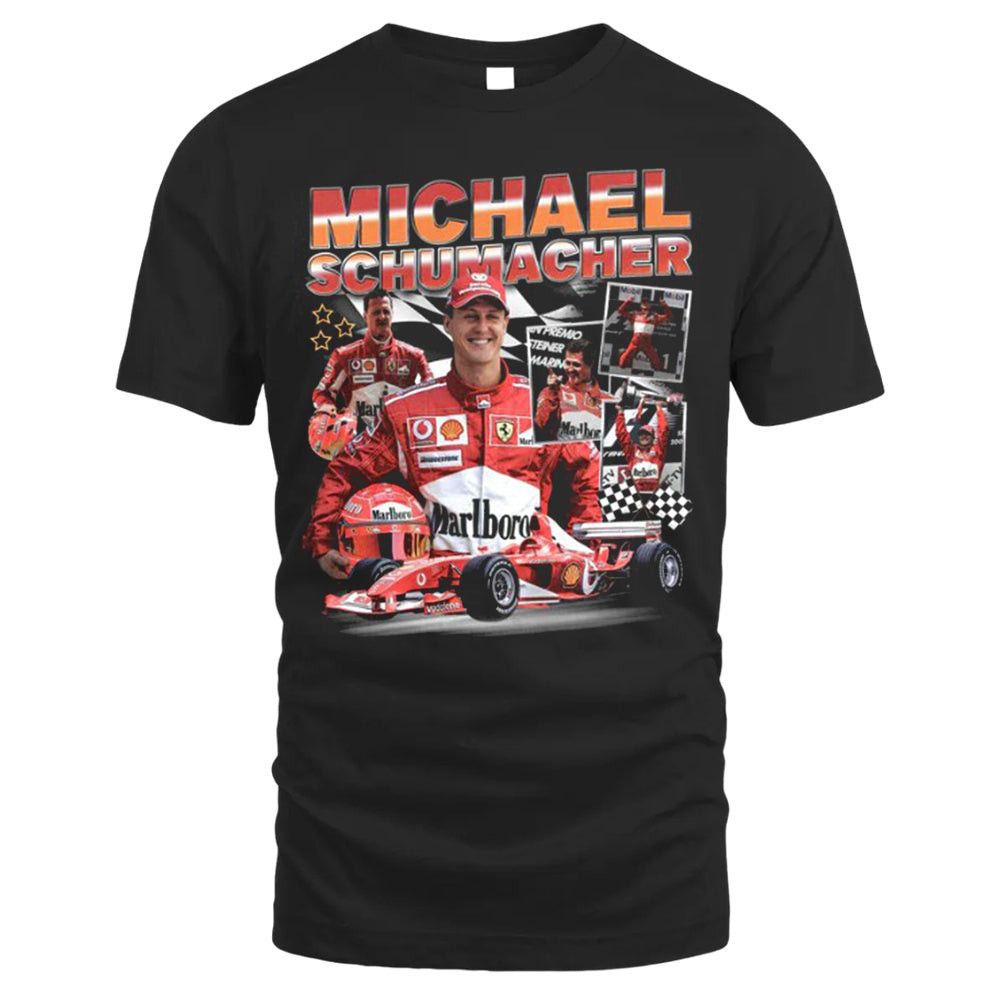 Michael Schumacher F1 Tee, Vintage T-shirt Style