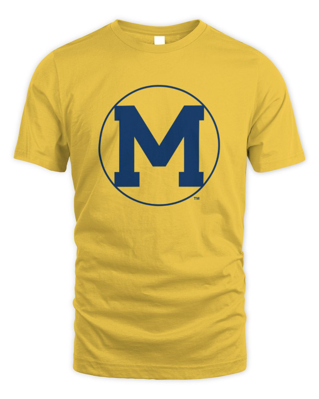 Homefield Apparel Vintage University Of Michigan Block M T Shirt