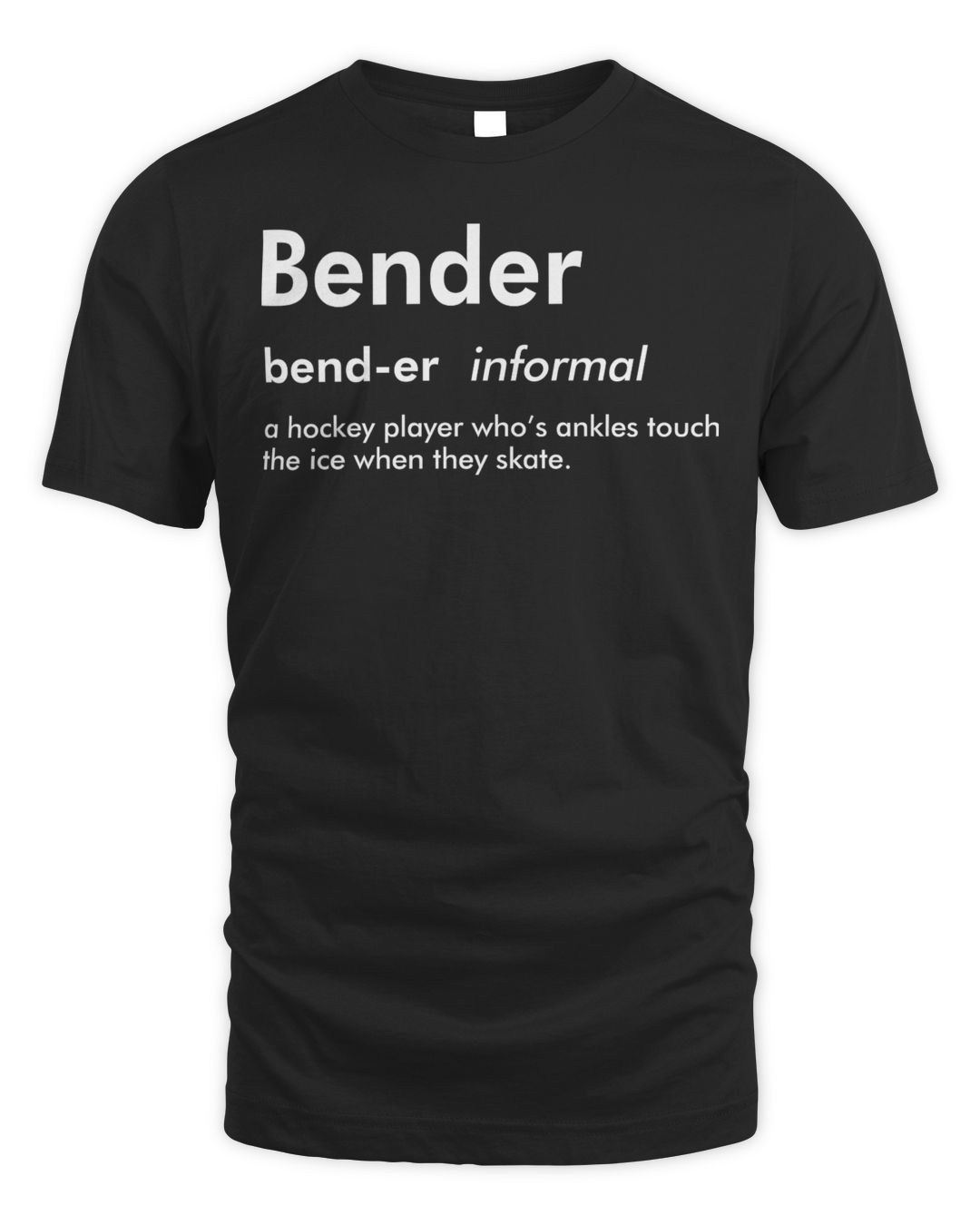 Hockey Benders Merch Bender Definition Shirt
