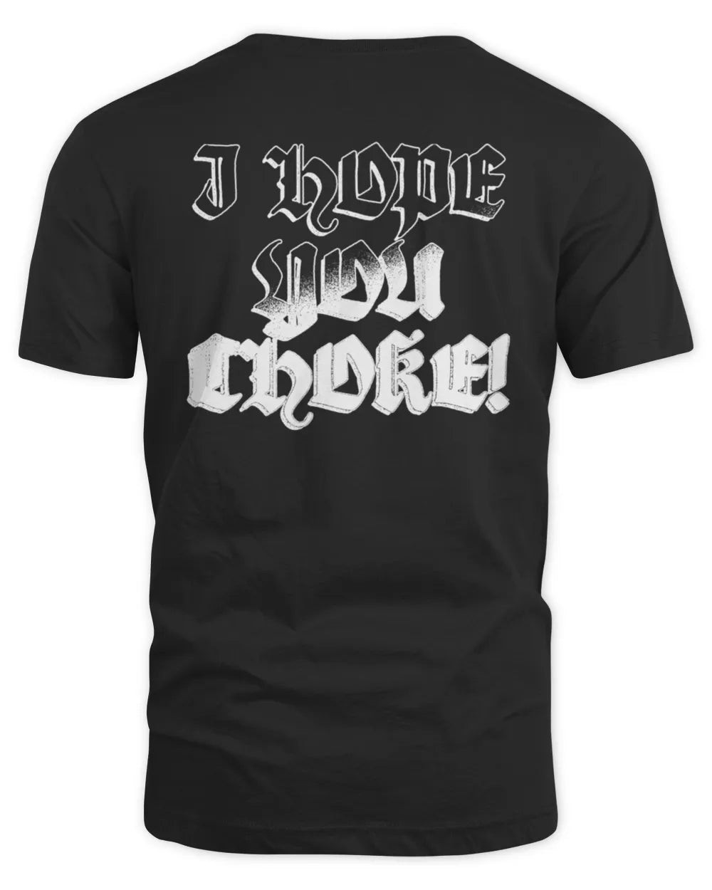 Movements I Hope You Choke Hoodie Black