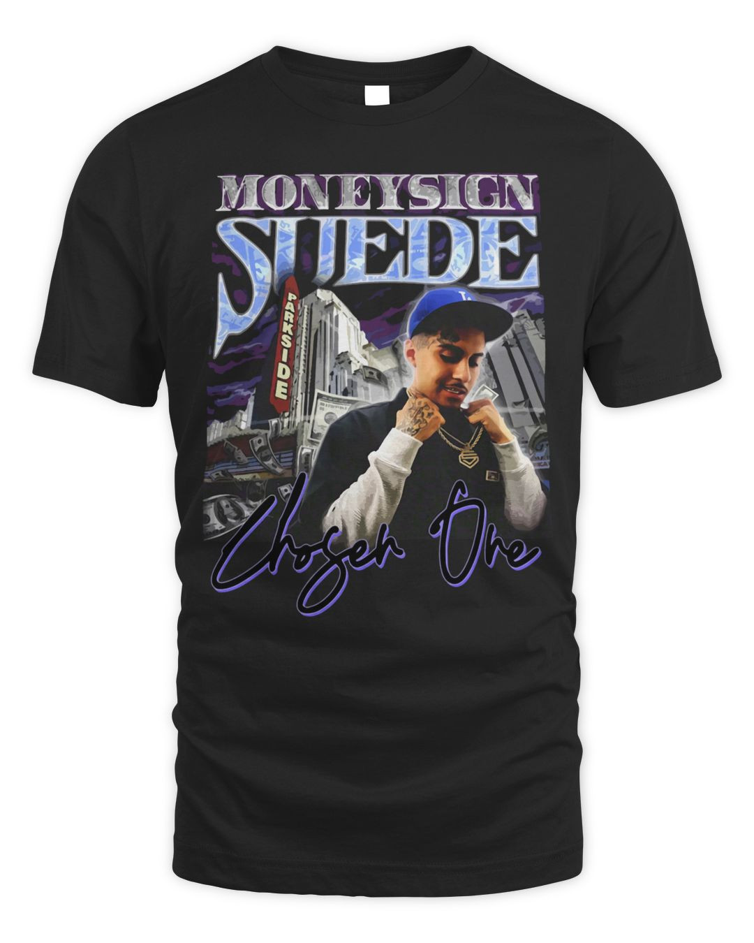 Money Sign Suede Merch Chosen One Shirt