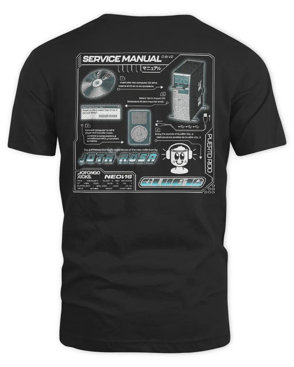 Mofongo Kicks X Jota Rosa Club16 Tee