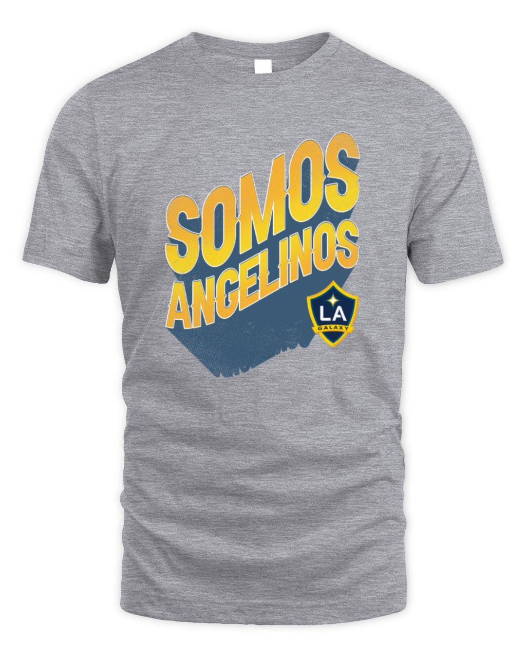 La Galaxy 500 Level Heather Gray Somos Angelinos Official Hoodie Sweatshirt