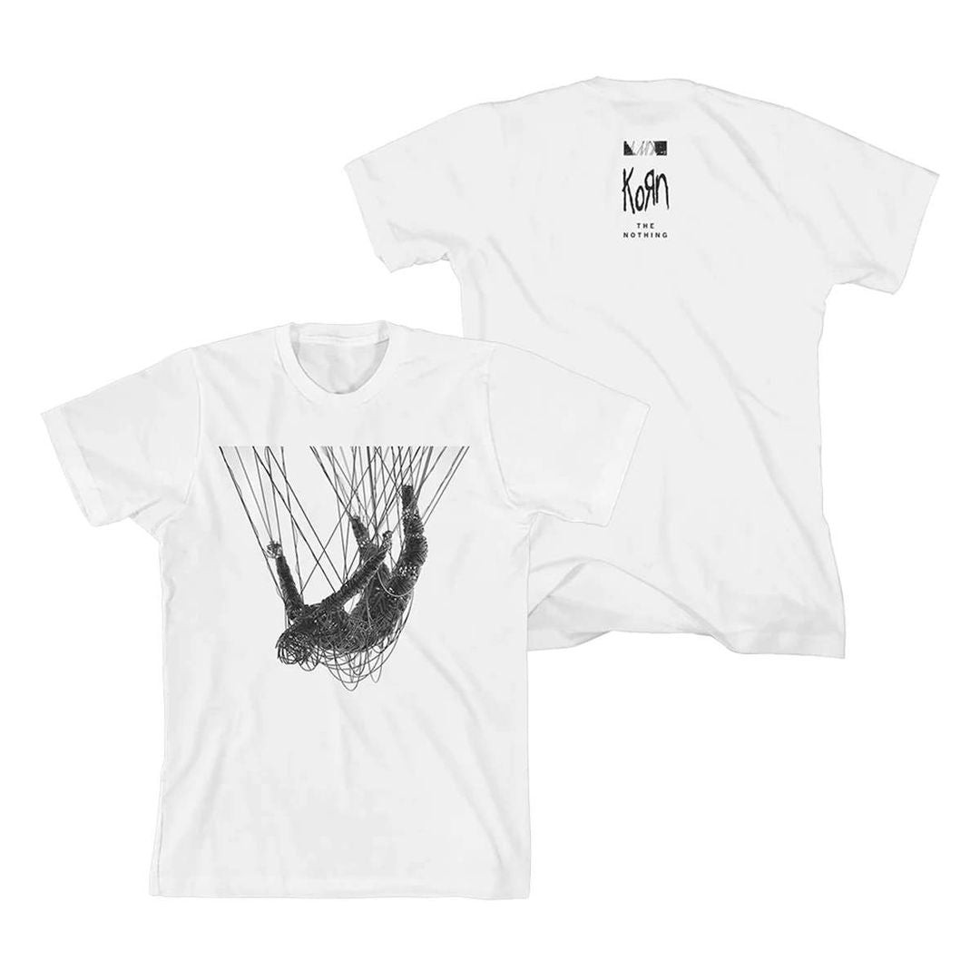 Korn Merch The Nothing White Cover Shirt