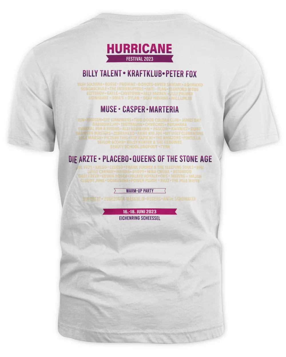Hurricane Merch 2023 Hurricane Round Arch Shirt