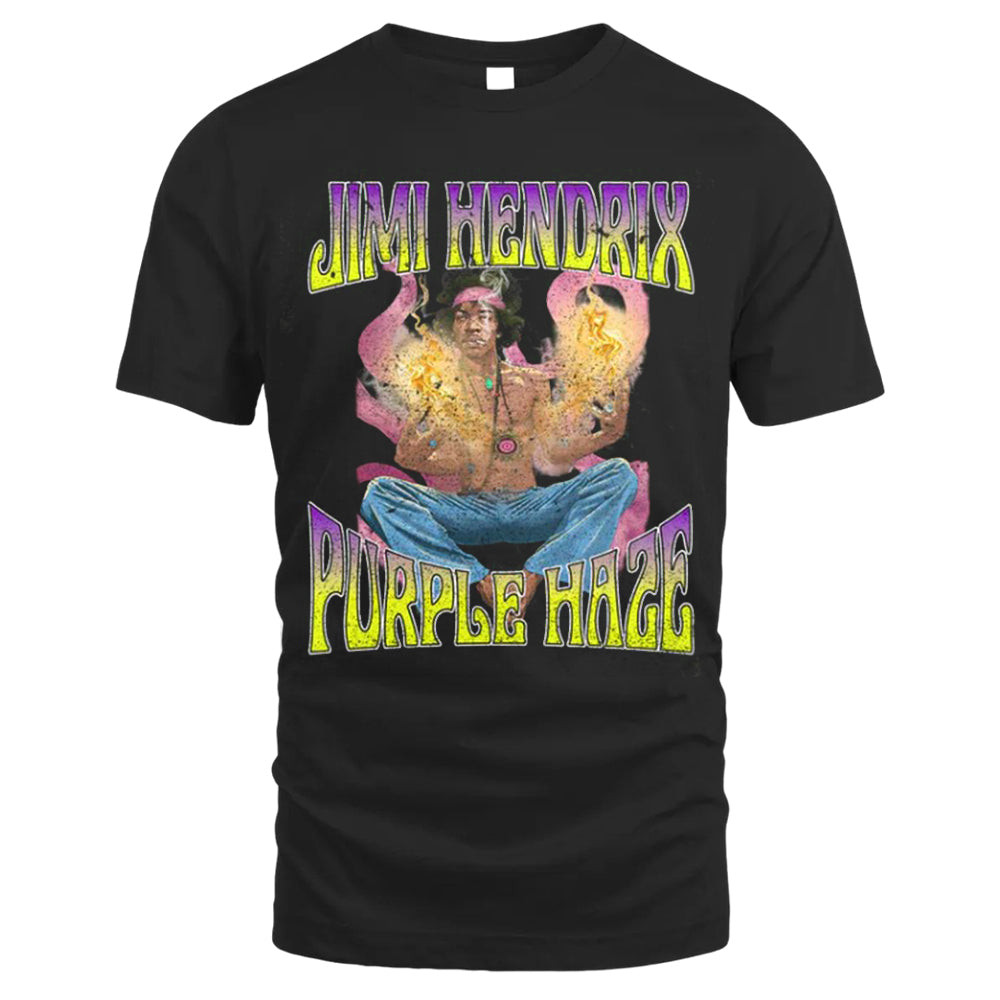 Jimi Hendrix Purple Haze Tee, Vintage T-shirt Style