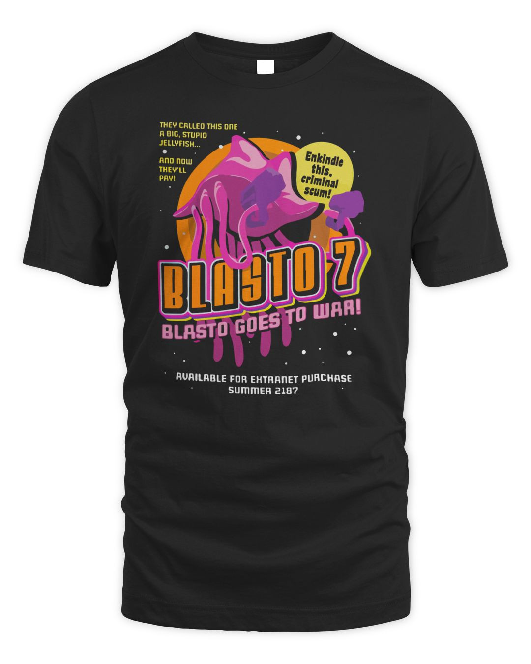 Mass Effect Merch Blasto Goes To War Shirt