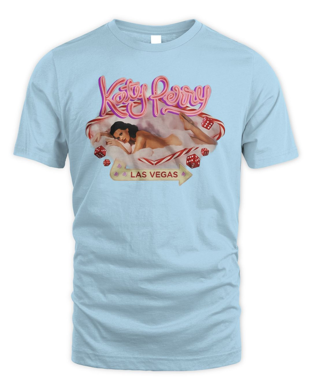 Katy Perry Merch Candy Cane Shirt