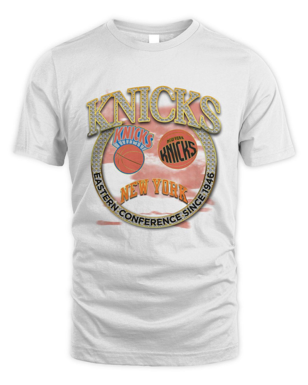 Mitchell & Ness Knicks Crown Jewels Hoodie Sweatshirt