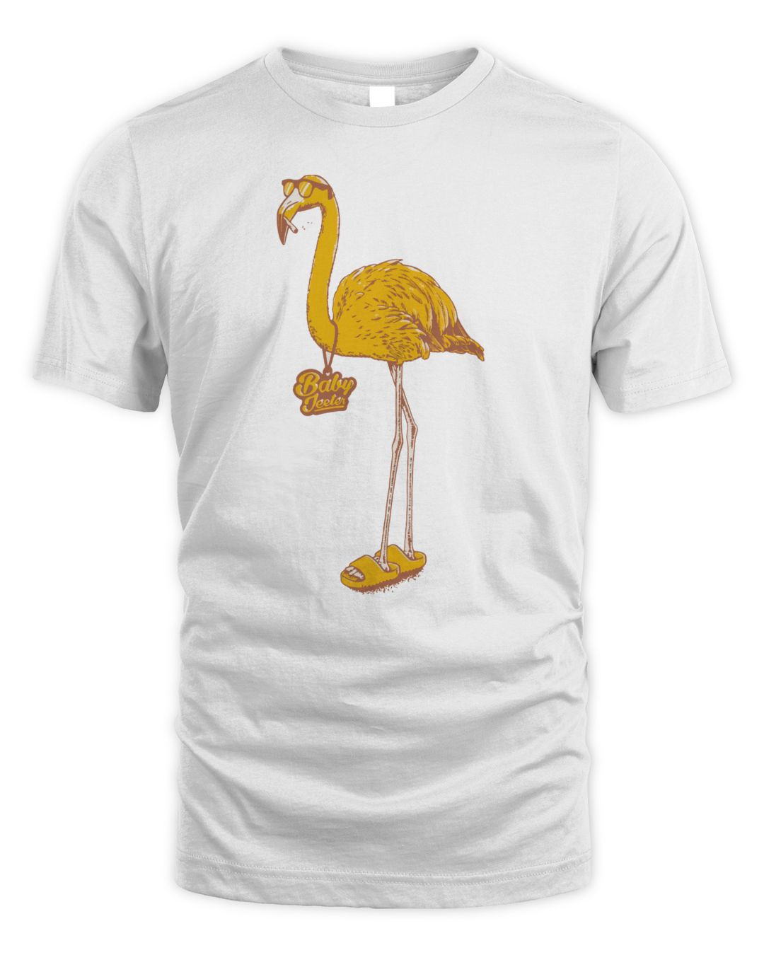 Jeeter Apparel Golden Summer Flamingo Chain Shirt