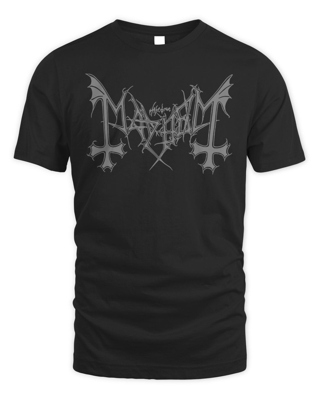 Mayhem Merch Winged Demon Shirt