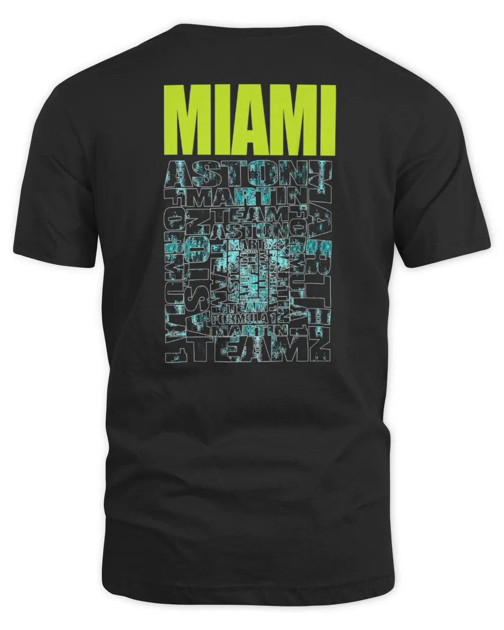 Miami Grand Prix Merch Aston Martin Aramco F1 Special Edition Miami T-shirt