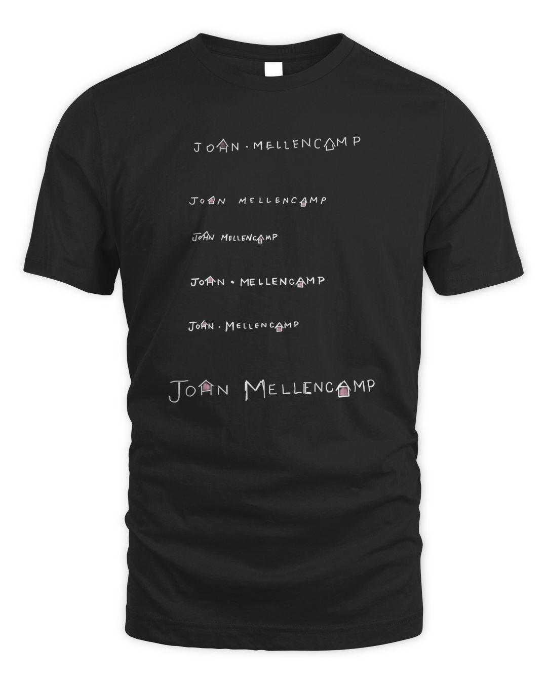 John Mellencamp Pink Houses T-shirt