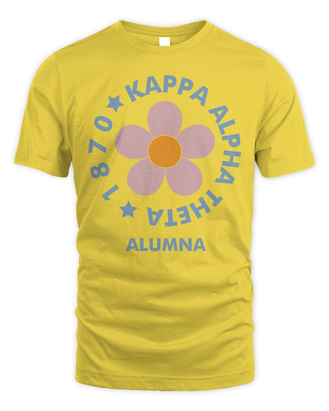 Kappa Alpha Theta Merch Floral Alumna Shirt