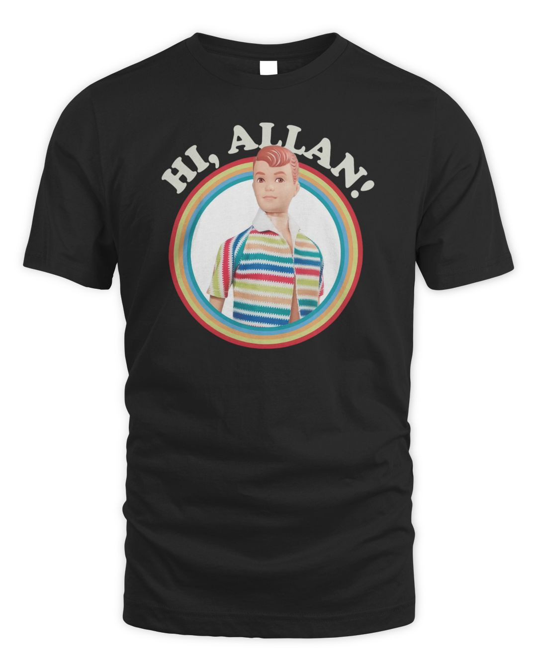 Barbie Movie Merch Hi Allan T-shirt