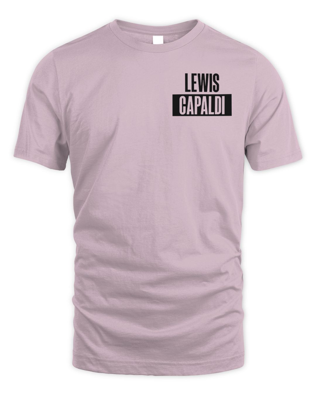 Lewis Capaldi Merch Stacked Logo Shirt