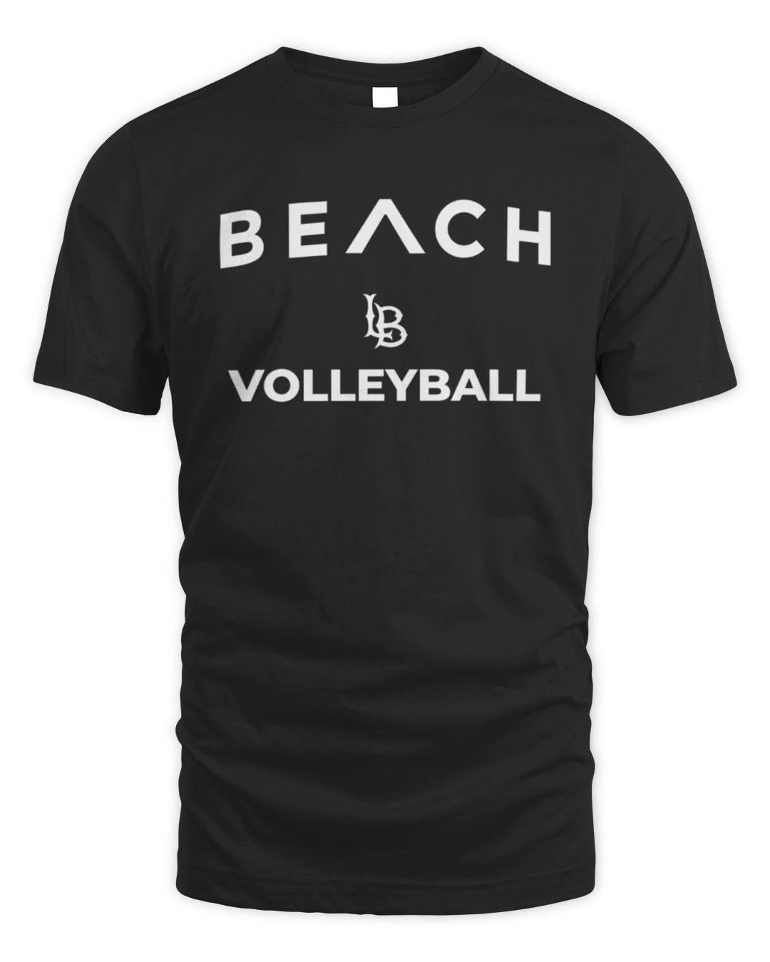 Long Beach State Store Volleyball Beach Caret T Shirt