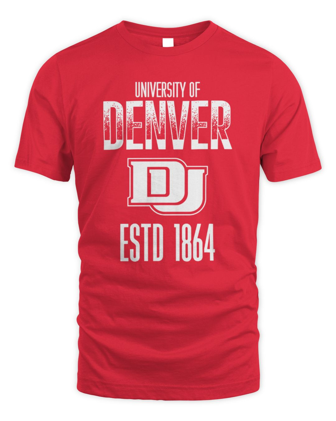 Men's Denver Pioneers Crimson Amplifier T-shirt