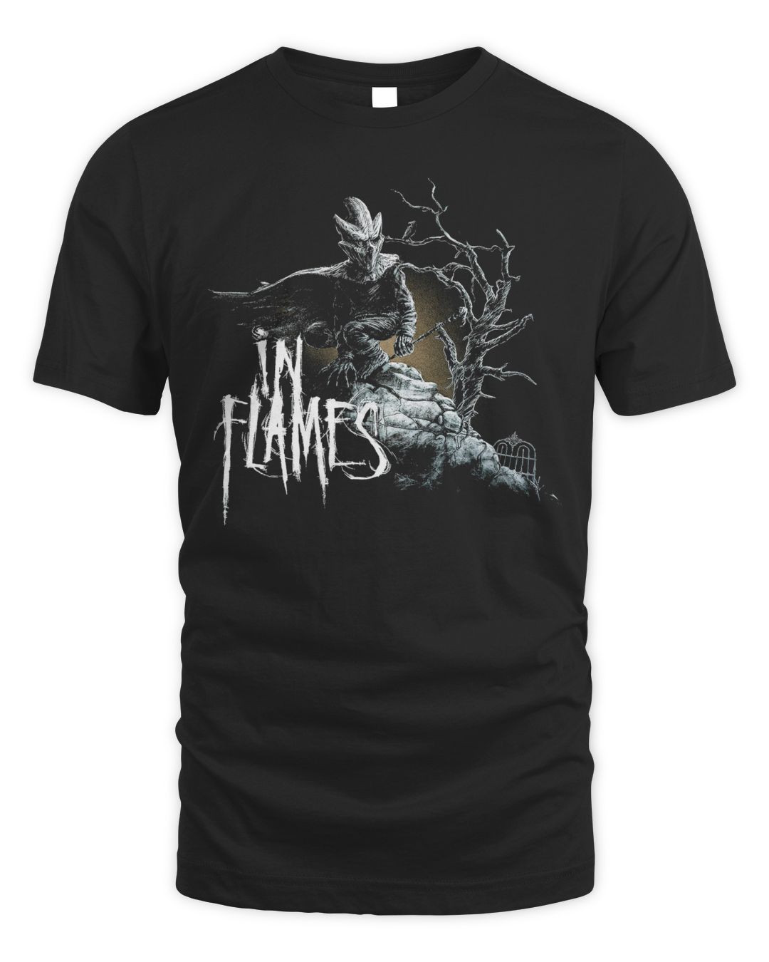 In Flames Merch Masked Shirt