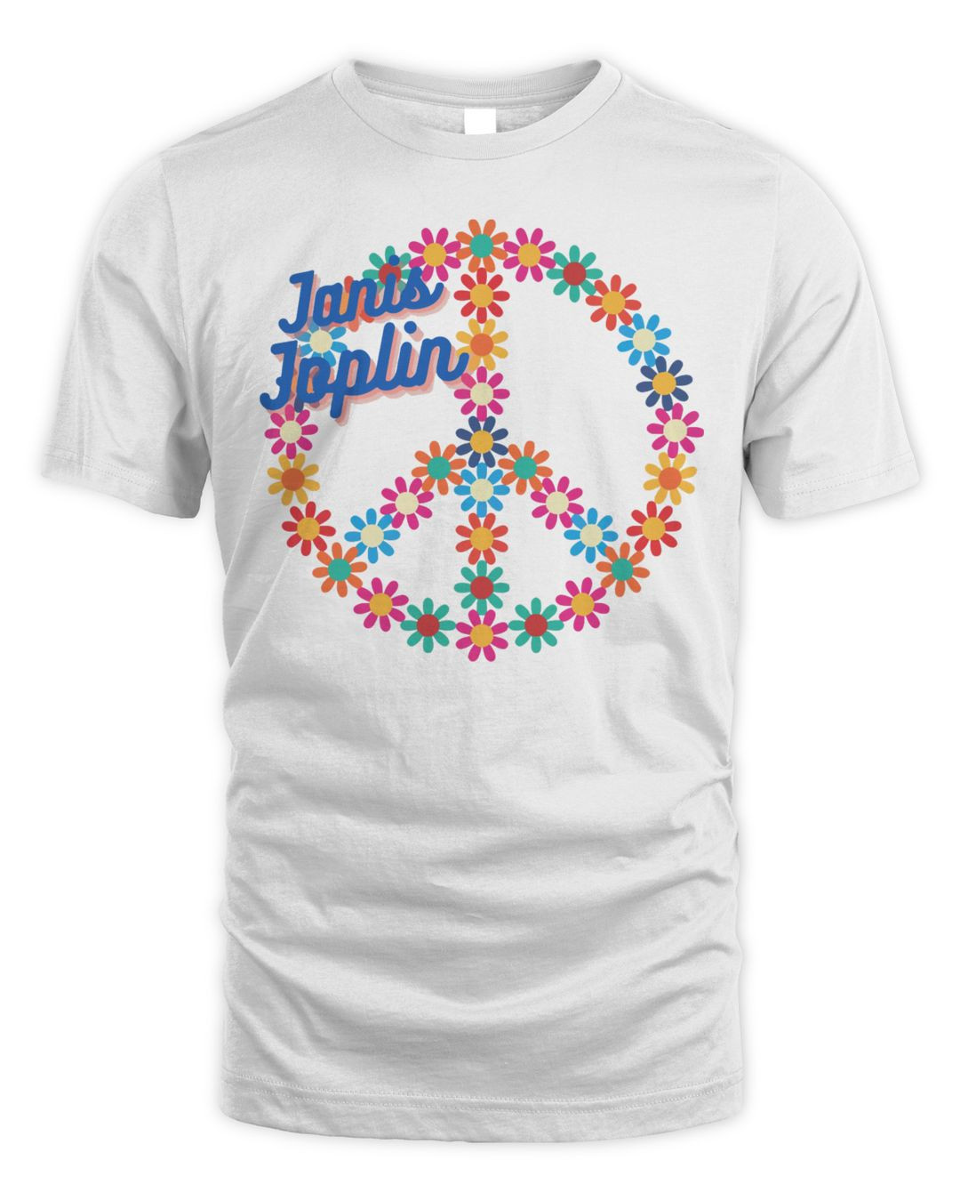 Janis Joplin Flower Peace Shirt