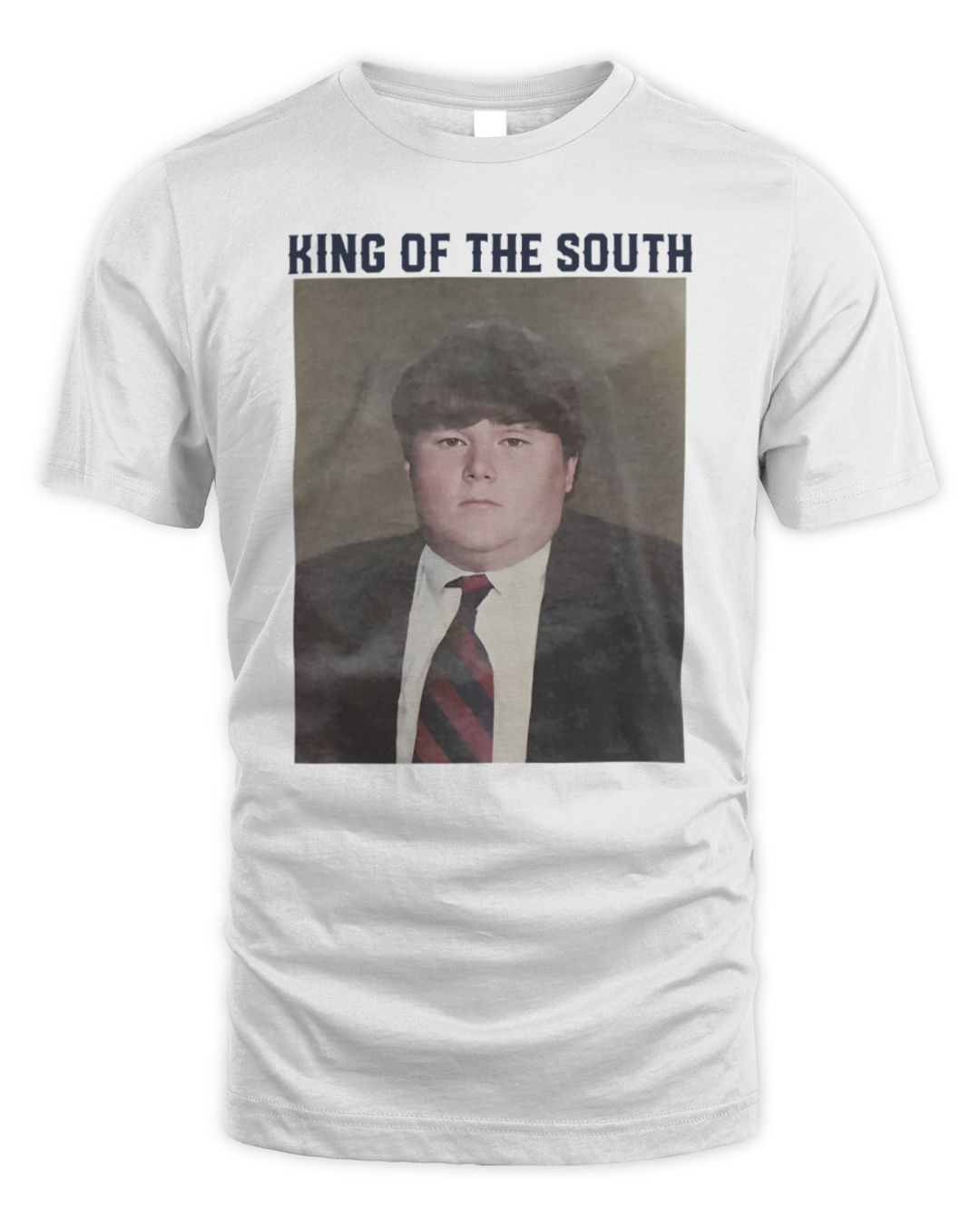 King Of The South Photo Tee White