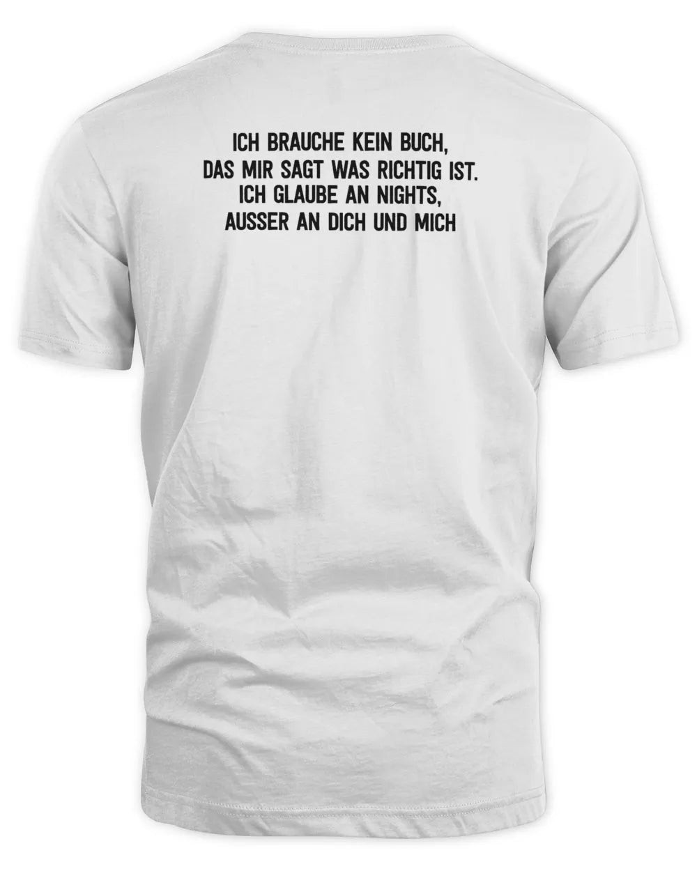 Krasserstoff Kraftklub T-shirt Kein Gott Kein Staat Weiss